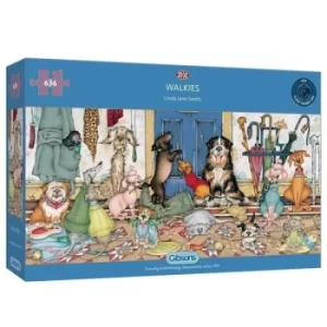 Image of Walkies 636 Piece Jigsaw Puzzle