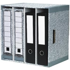 Image of Bankers Box File Store 4 Drawer Grey Pack of 5 01840