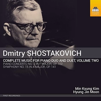 Image of Min Kyung / Hyung Jin Moon - Dmitry Shostakovich: Complete Music for Piano Duo and Duet CD