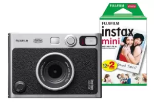 Image of Fujifilm Instax Mini Evo Hybrid Instant Camera inc 20 Shots - Black