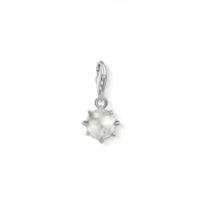 Image of Thomas Sabo Prasiolite August Birthstone Charm 1786-465-33