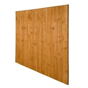 Image of Traditional Feather edge Fence panel (W)1.83m (H)1.85m Pack of 3