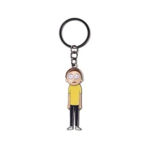 Image of Rick And Morty - Morty With Moveable Head Keychain - Multi-Colour