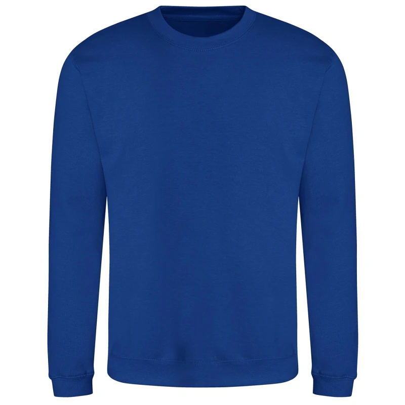 Image of AWDis AWDis Men Soft Touch Sweatshirt in Pale Blue Size: X-Small Pale Blue XS Male 5063470633821