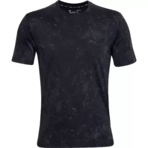 Image of Under Armour Run Anywhere T Shirt Mens - Black