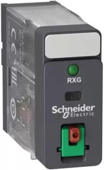 Image of Schneider Electric, 230V ac Coil Non-Latching Relay DPDT, 5A Switching Current Plug In, RXG22P7