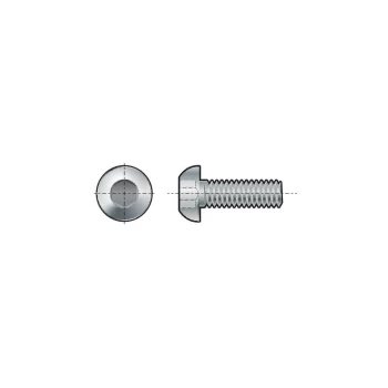 Image of M5X10 Skt Button Head Screw BZP (GR-10.9)- you get 50 - Qualfast