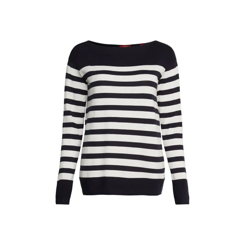 Image of Esprit Womens boat-neck sweatshirt Esprit Bleu Female 2XS