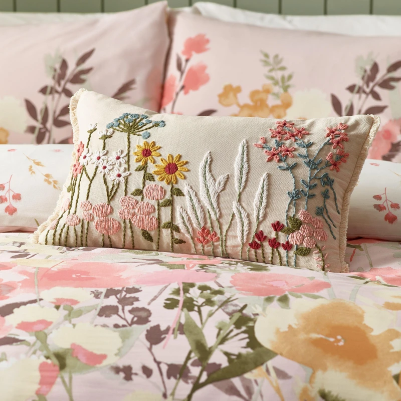 Image of Catherine Lansfield Countryside Floral Cushion