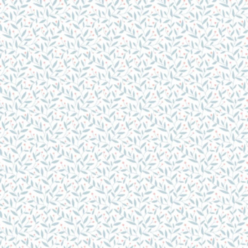 Image of Hoopla Walls Dotty Vine - Wedgewood 10M Wallpaper