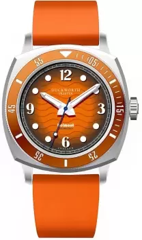 Image of Duckworth Prestex Watch Belmont Dive Orange Rubber