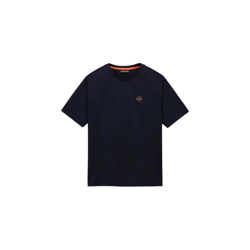 Image of T-Shirt Napapijri S-Badge Bleu Male M