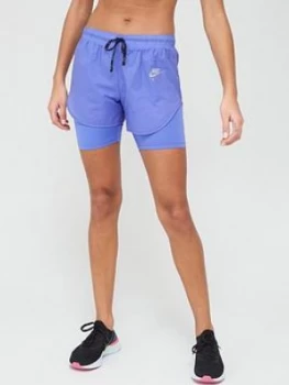 Image of Nike Running Air 2-In-1 Short - Sapphire