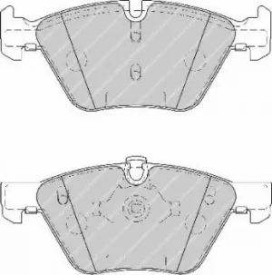 Image of Ferodo FDB1773 Brake Pad Set Front Axle Premier Car
