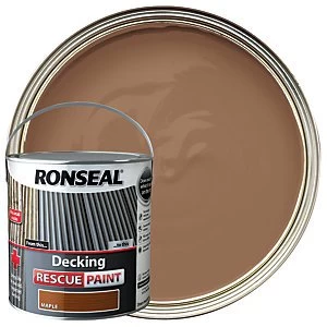 Image of Ronseal Rescue Decking Paint - Maple 2.5L