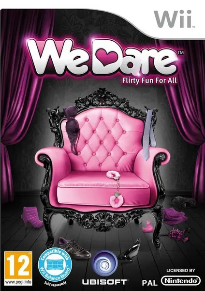 Image of We Dare Flirty Fun For All Nintendo Wii Game