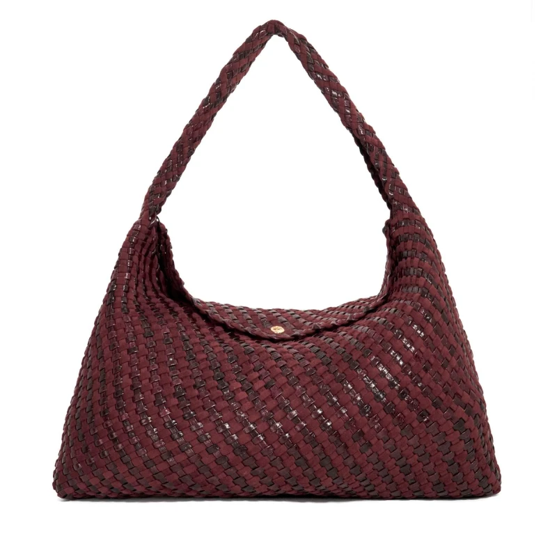 Image of Dune London Womens Deliberate XL Shoulder Bag Purple female One Size