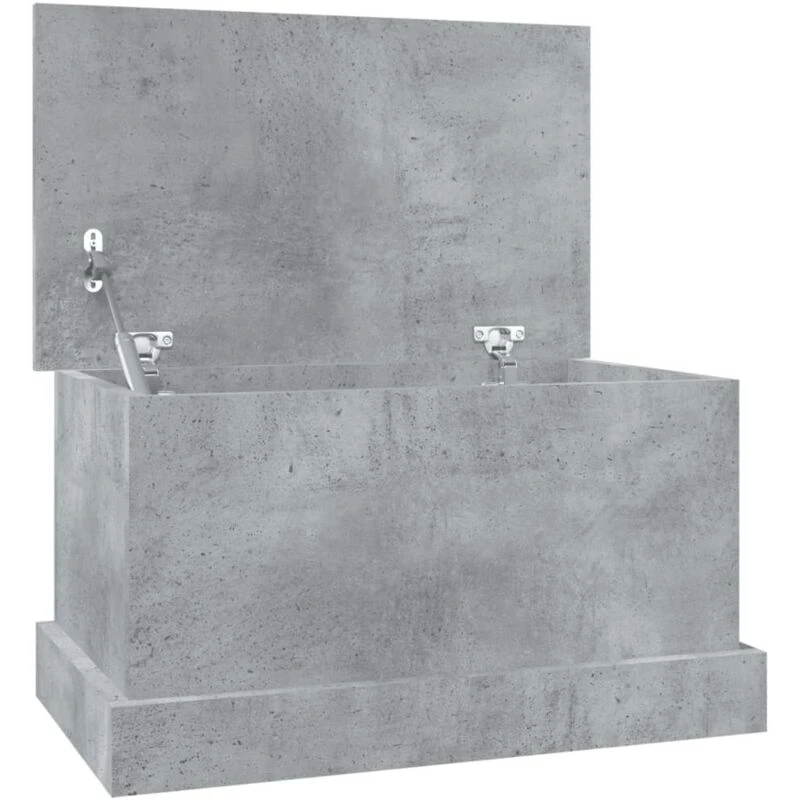 Image of VIDAXL Storage Box Concrete Grey 50x30x28cm Engineered Wood vidaXL 8720845793906