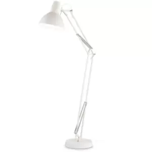 Image of Ideal Lux Wally Task Floor Lamp White
