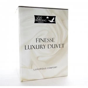 Image of The Soft Bedding Company 10.5 Tog Duvet - White