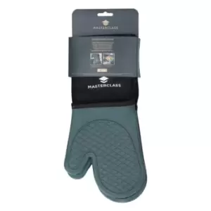 Image of Natural Elements MasterClass Silicone Double-Sided Oven Glove, Green