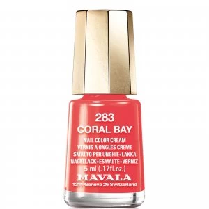 Image of Mavala Mini Colour Nail Varnish - Coral Bay 5ml