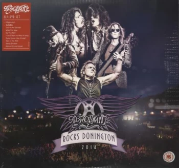 Image of Aerosmith Rocks Donington 2014 - 180gm + DVD - Sealed 2015 UK 3-LP vinyl set ERDVLP087