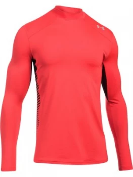 Image of Urban Armor Gear Mens Coldgear Reactor Baselayer Red