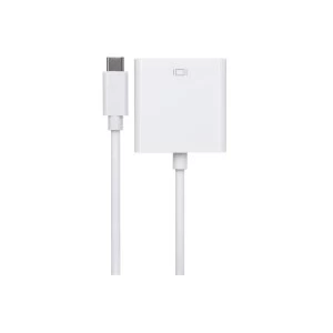Image of Maplin USB-C 3.1 Gen 1 to VGA Adapter supports 1080p 17cm cable
