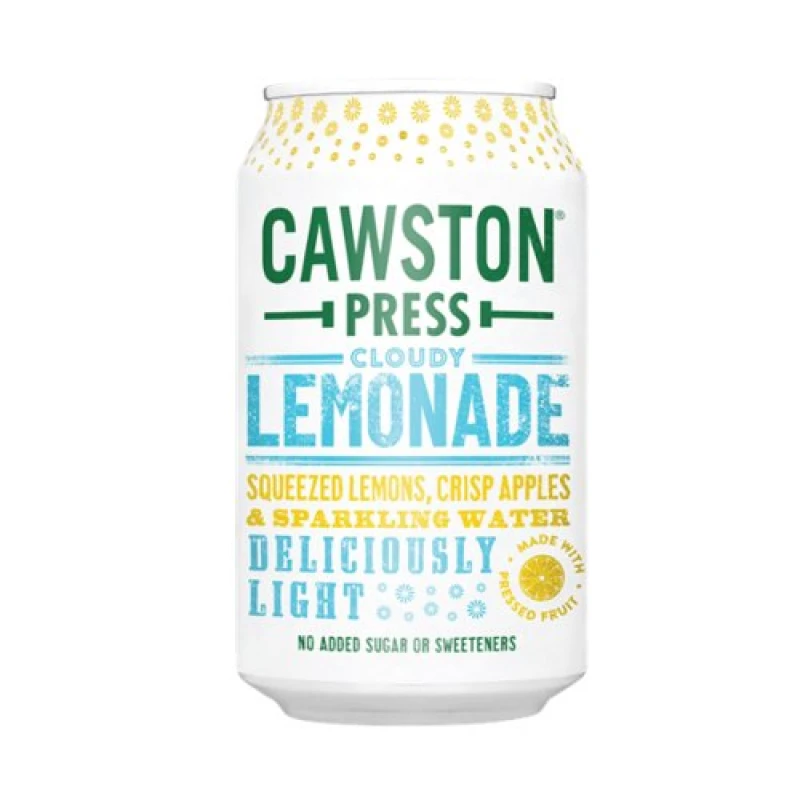 Image of Cawston Press Cloudy Lemonade Fizzy Drink 330ml (24 Pack) CANS114