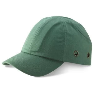 Image of BBrand Safety Baseball Cap Green Ref BBSBCG Up to 3 Day Leadtime