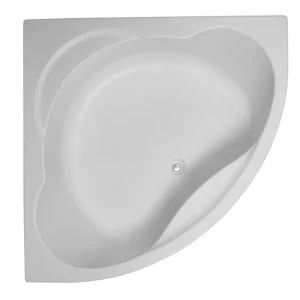 Image of Cooke Lewis Strand Acrylic Corner Bath L1350mm W1890mm