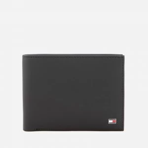 Image of Tommy Hilfiger Mens Eton Credit Card and Coin Pocket Wallet - Black