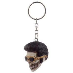 Image of Skull The King Keyring