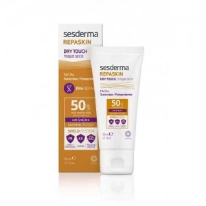Image of Sesderma Repaskin Facial Sunscreen Dry Touch SPF50 + Dry Touch Anti-sun Face Cream 50ml