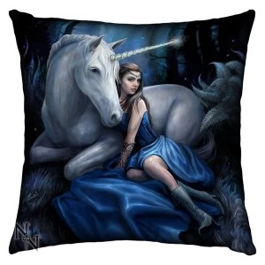 Image of Silk Finish Blue Moon Cushion