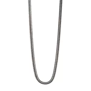 Image of Oxidised Fox Tail Chain Necklace