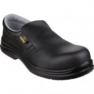 Image of Amblers Safety FS661 Metal Free Lightweight Slip On Safety Shoe Black Size 3
