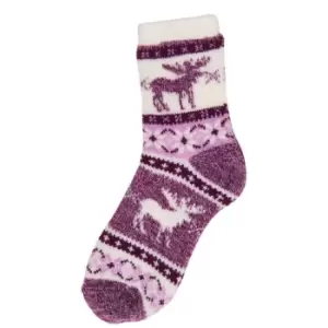 Image of Nevica Cabin Socks Womens - Purple