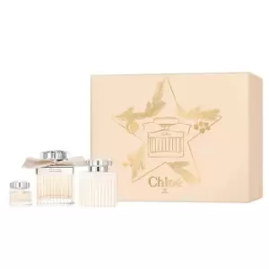 Image of Chloe Gift Set 75ml Eau de Parfum + 100ml Body Lotion + 5ml Mini Eau de Parfum
