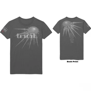 Image of Tool - Spectre Spike Unisex XX-Large T-Shirt - Grey