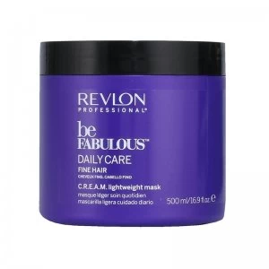Image of Revlon Be Fabulous Hair Mask for Fine Hair 500ml