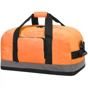 Image of Shugon Seattle Workwear Hi-Vis Holdall / Duffle Bag - 50 Litres (One Size) (Hi Vis Orange)