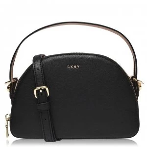 Image of DKNY Bella Dome Zip Top Bag - BlackCombo BOO