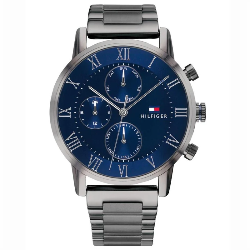 Image of Tommy Hilfiger 1791456 Mens Watch 44 gray gray