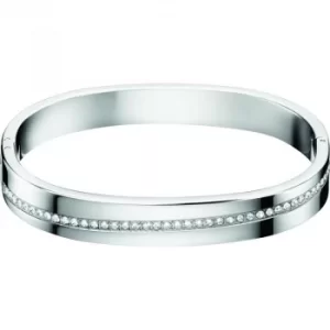 Image of Ladies Hook Crystal Bangle