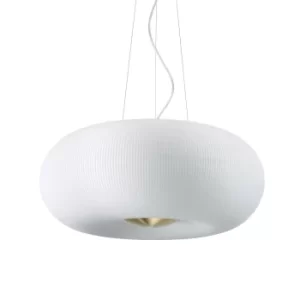 Image of Arizona 5 Light Round Ceiling Pendant White