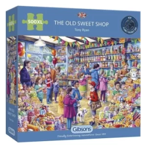 Image of The Old Sweet Shop 500 Extra Large Piece Jigsaw Puzzle