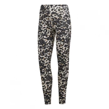 Image of adidas Adizero Primeblue Long Running Leggings Womens - Grey Six / Beige Tone