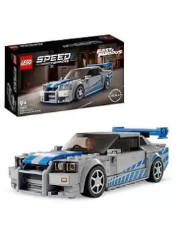 Image of Lego Speed Champions 2 Fast 2 Furious Nissan Skyline Gt-R (R3